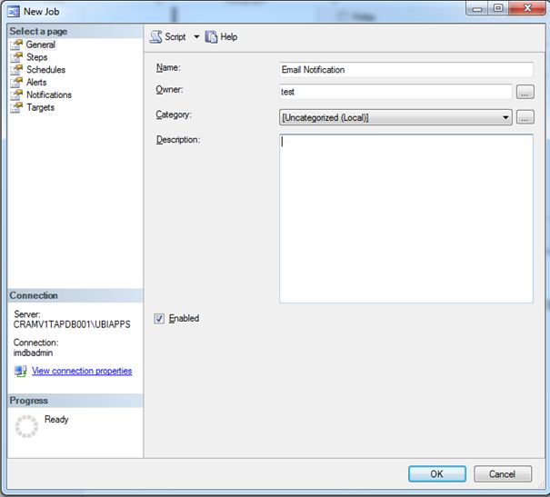Enter the name and click